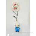 Hellokitty rubber accessory mobile dust plug